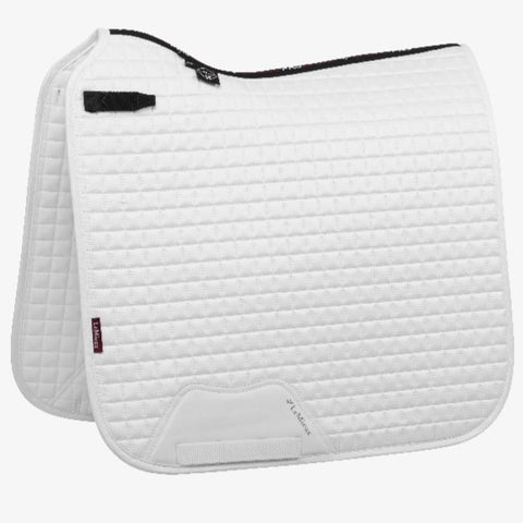 LeMieux Suede Dressage Pad | White