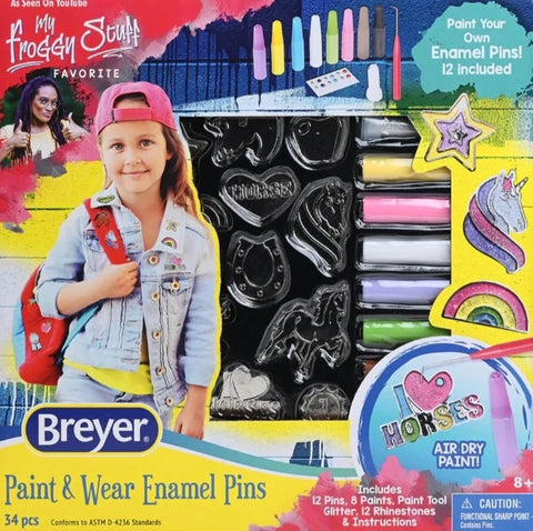 Breyer Paint & Wear Enamel Pin Kit | 4240