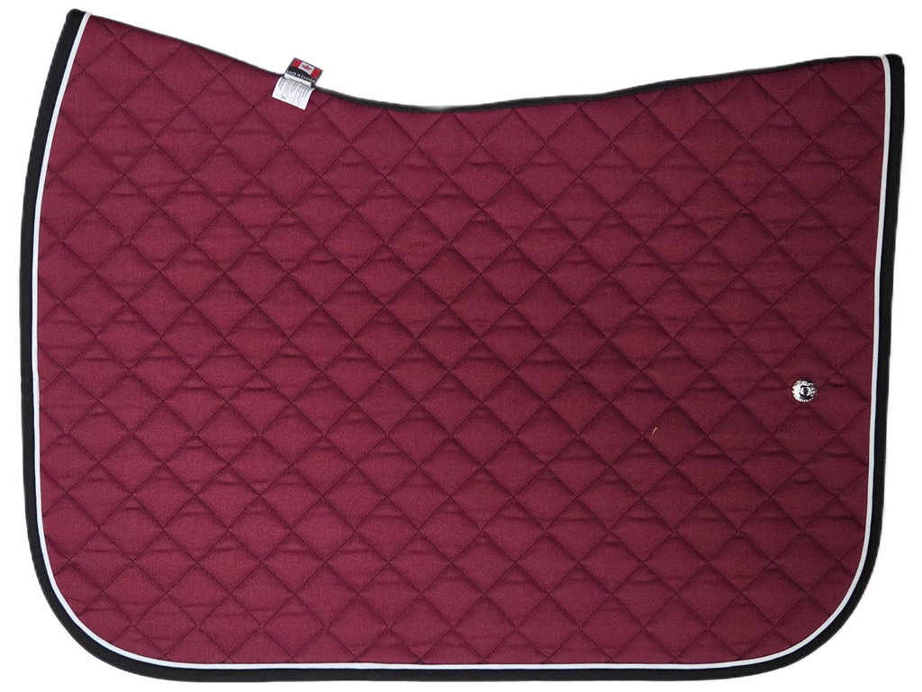 Ogilvy Jump Baby Pad - Burgundy/White/Black