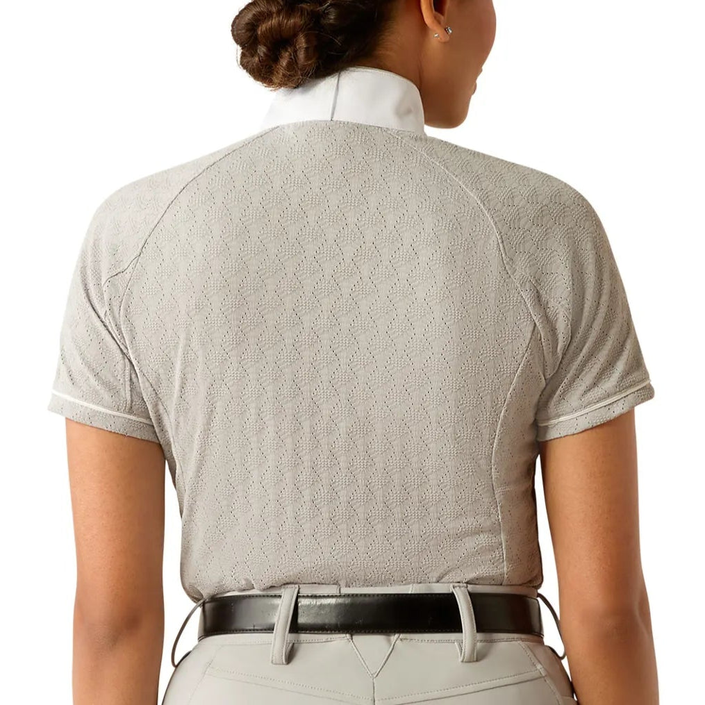 Ariat Ladies Showstopper X Show Shirt - Silver Sconce