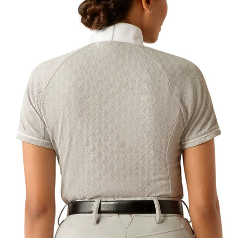 Ariat Ladies Showstopper X Show Shirt - Silver Sconce