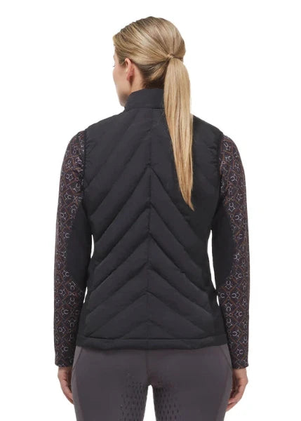 Kerrits EquiTech Hybrid Quilted Riding Vest | Black