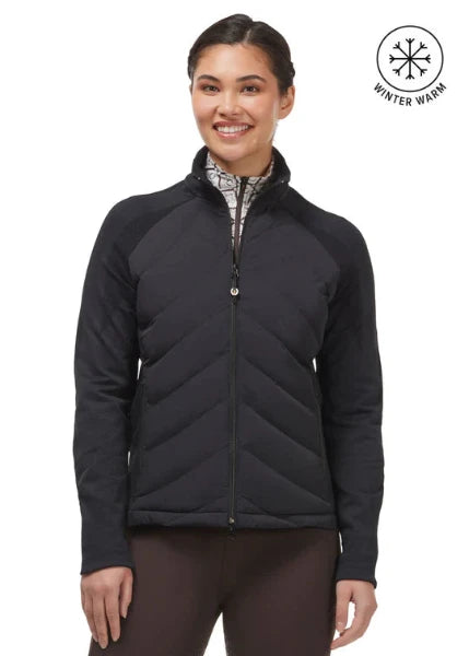 Kerrits EquiTech Hybrid Quilted Riding Jacket | Black