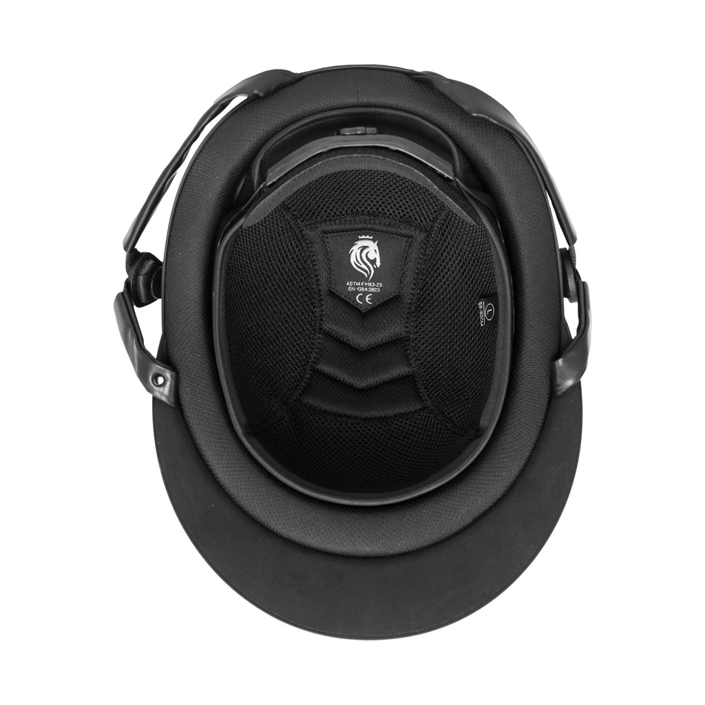 Equinavia Crown Mips® Riding Helmet - Black/Black