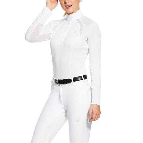 Ariat Sunstopper 2.0 Show Shirt | White