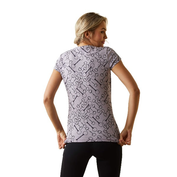 Ariat Snaffle T-Shirt - Lavender