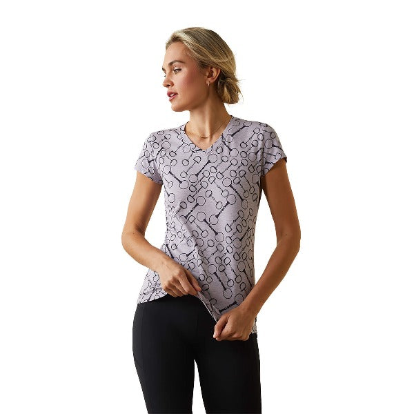 Ariat Snaffle T-Shirt - Lavender