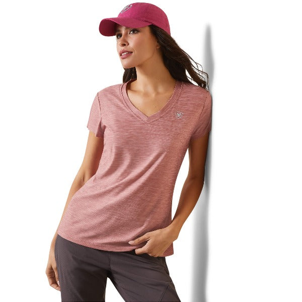 Ariat Laguna Short Sleeve T-Shirt - Nostaglia Rose