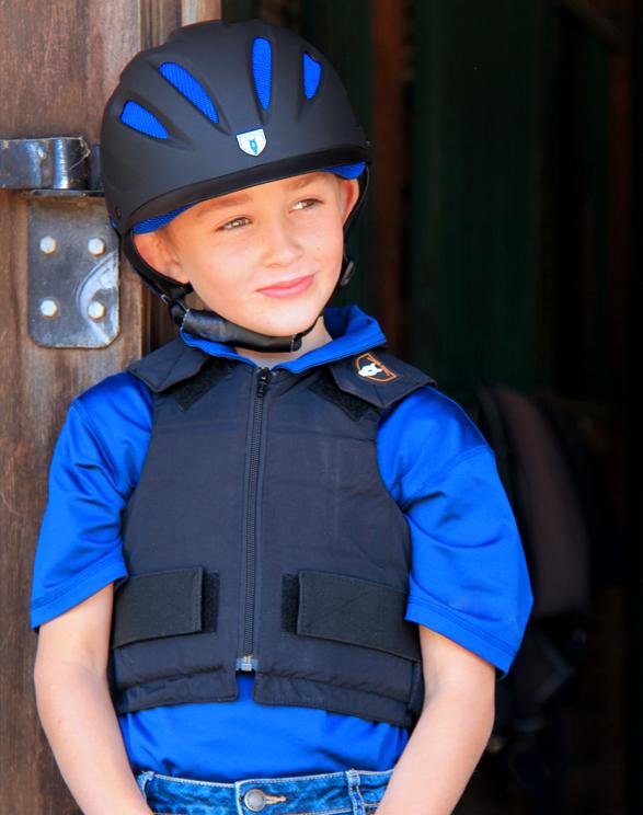 Tipperary Youth Ride Lite Safety Vest - Navy