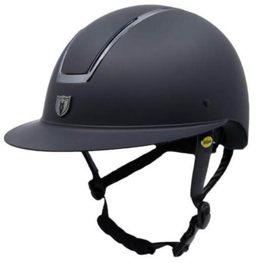 Tipperary Windsor w/ MIPS Wide Brim - Black Matte/Chrome