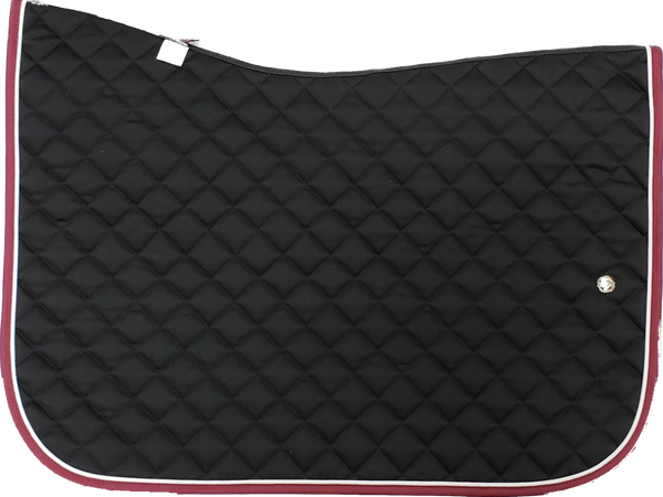 Ogilvy Jump Pony Baby Pad - Black / White / Burgundy