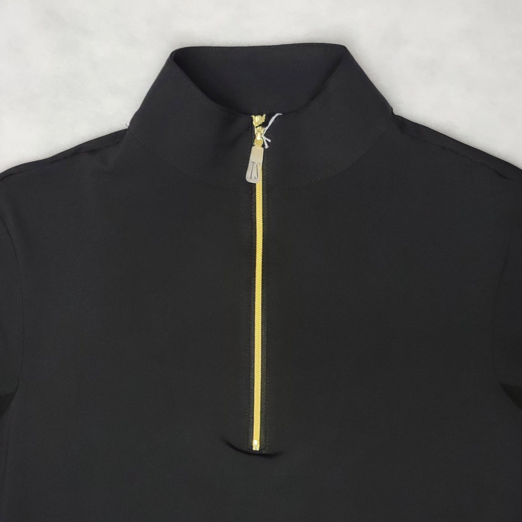 Tailored Sportsman IceFil Sleeveless Riding Shirt - Black w/Gold Zipper