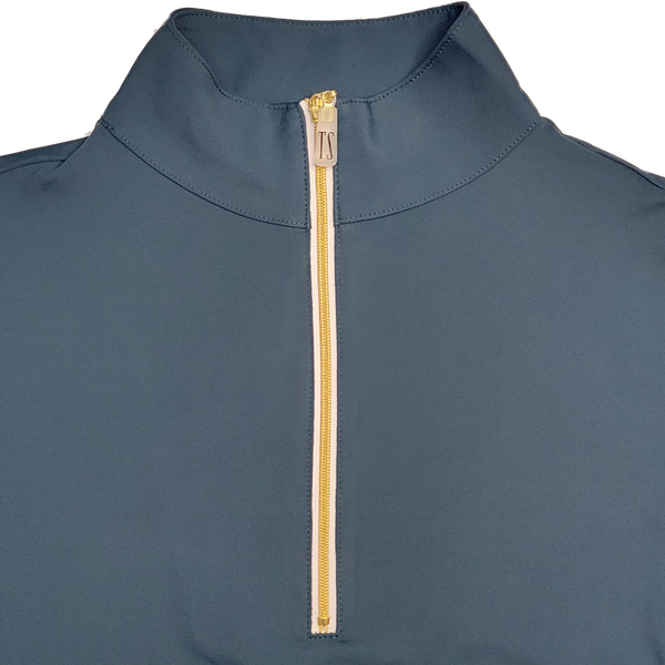 Tailored Sportsman IceFil Long Sleeve Riding Shirt - Blue Suede