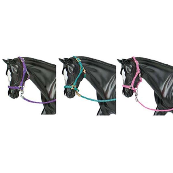 Breyer Hot Colored Nylon Halters - 3 Piece Assortment - 2474