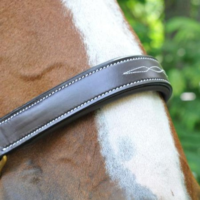 Black Oak Willow Leather Halter