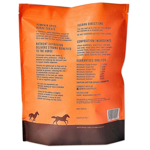 Kelcie's Horse Treats - Pumpkin Spice