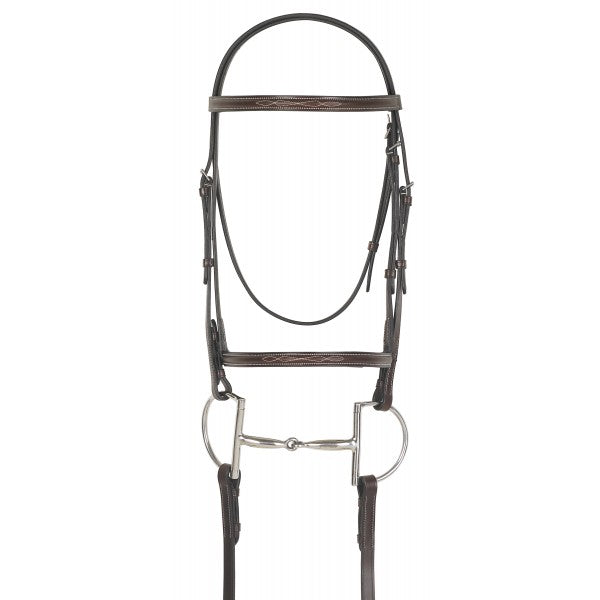 Camelot Fancy Stitched Raised Bridle