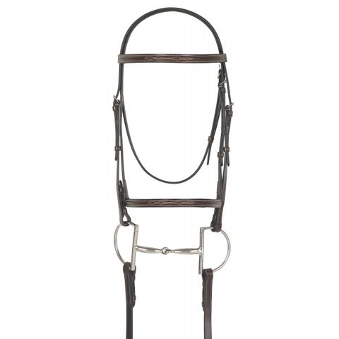 Camelot Fancy Stitched Raised Bridle