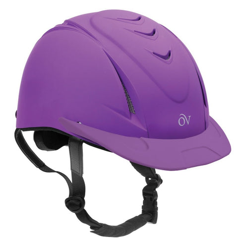 Ovation Deluxe Schooler Riding Helmet - Purple