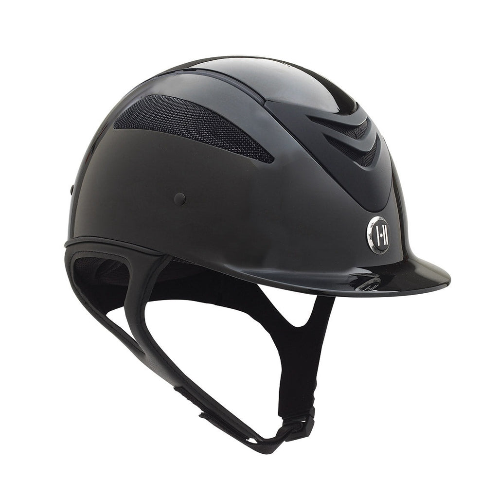 One K Defender Riding Helmet - Black Glossy