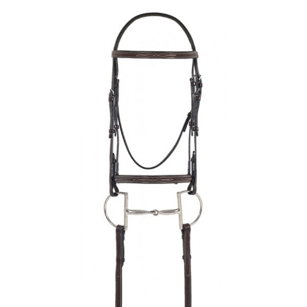 Ovation Fancy Raised Comfort Crown Padded Bridle