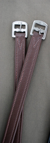 Red Barn Calfskin Lined Stirrup Leathers