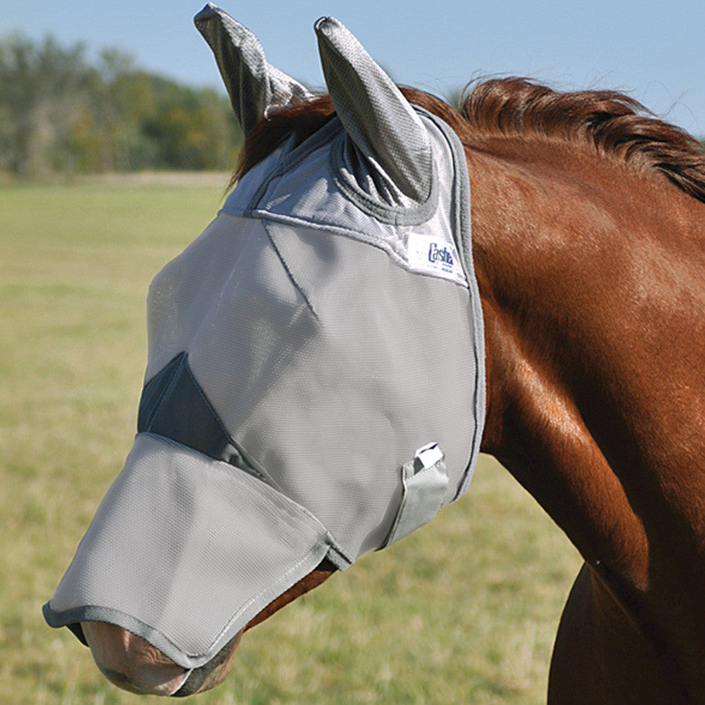 Cashel Crusader Long Nose Fly Mask w/ Ears