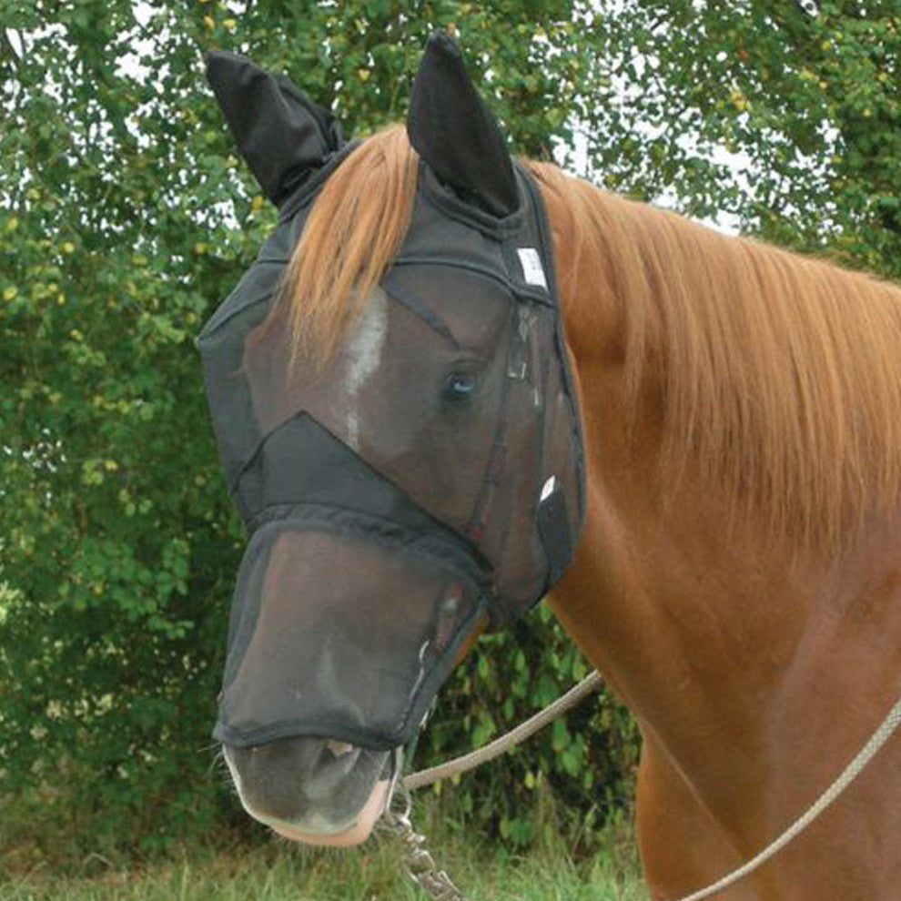 Cashel Quiet Ride Long Nose Fly Mask w/ Ears