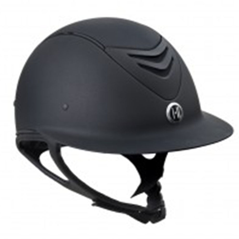 One K Defender Avance Wide Brim Riding Helmet - Black