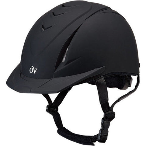 Ovation Deluxe Schooler Riding Helmet - Black