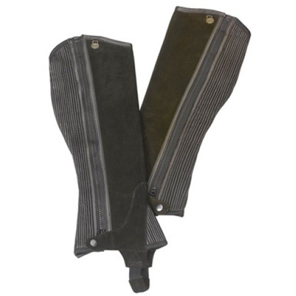 Ovation Ribbed Suede Half Chaps - Kids