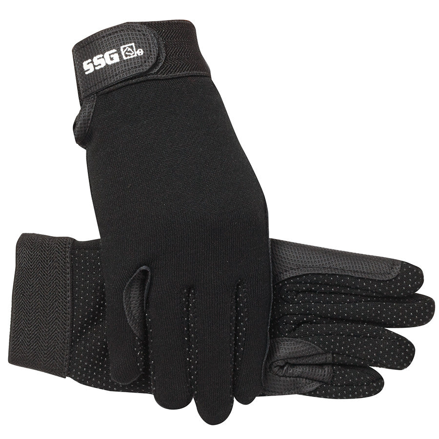 Lav en snemand udvikling Doven SSG Velcro Wrist Gripper Gloves - Wyldewood Tack Shop - Buy Online