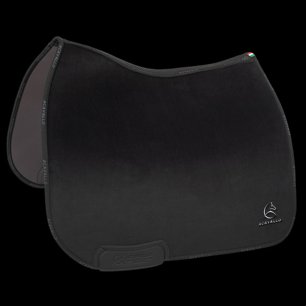 Acavallo Louvre Square Dressage Pad - Blk