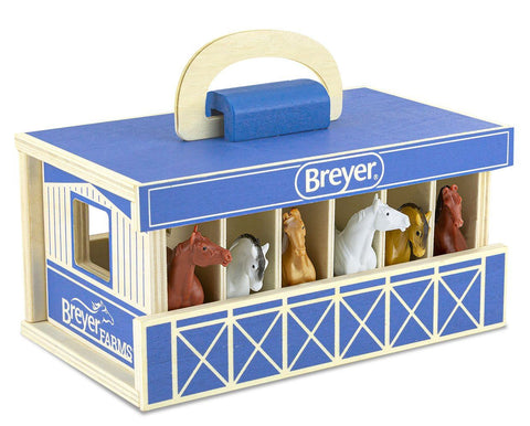 Breyer Farms Wood Carry Stable