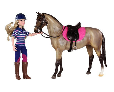 Breyer English Horse and Rider - 61114