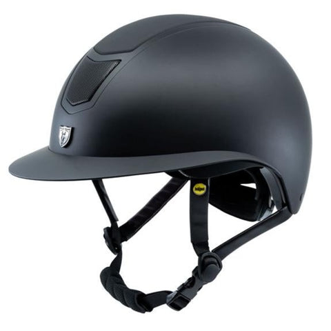 Tipperary Devon with MIPS® Wide Brim Helmet - Matte w/ Matte Black Trim