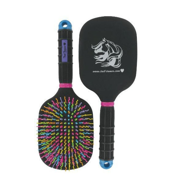 Tail Tamer Rainbow Paddle Brush