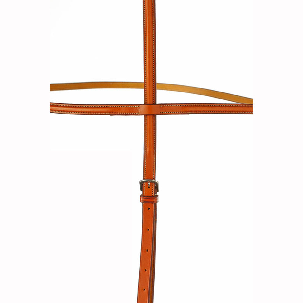 Edgewood Fancy-Stitched Raised Leather Martingale