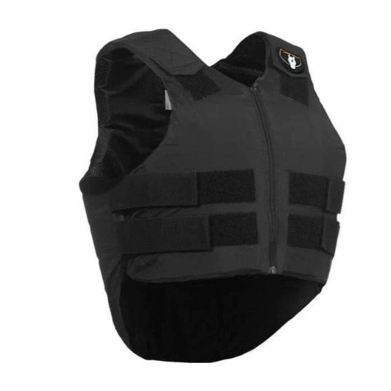 Tipperary RIDE-LITE Adult Protective Horse Riding Vest - Black