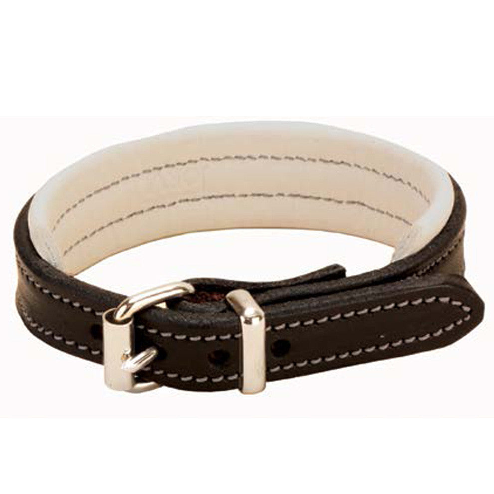 Tory leather martingale hot sale leather dog collar