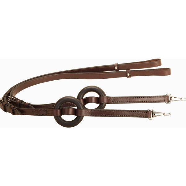 Tory Leather Donut Side Reins